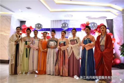 为伊人醉|尚月阁月子中心唐装盛宴